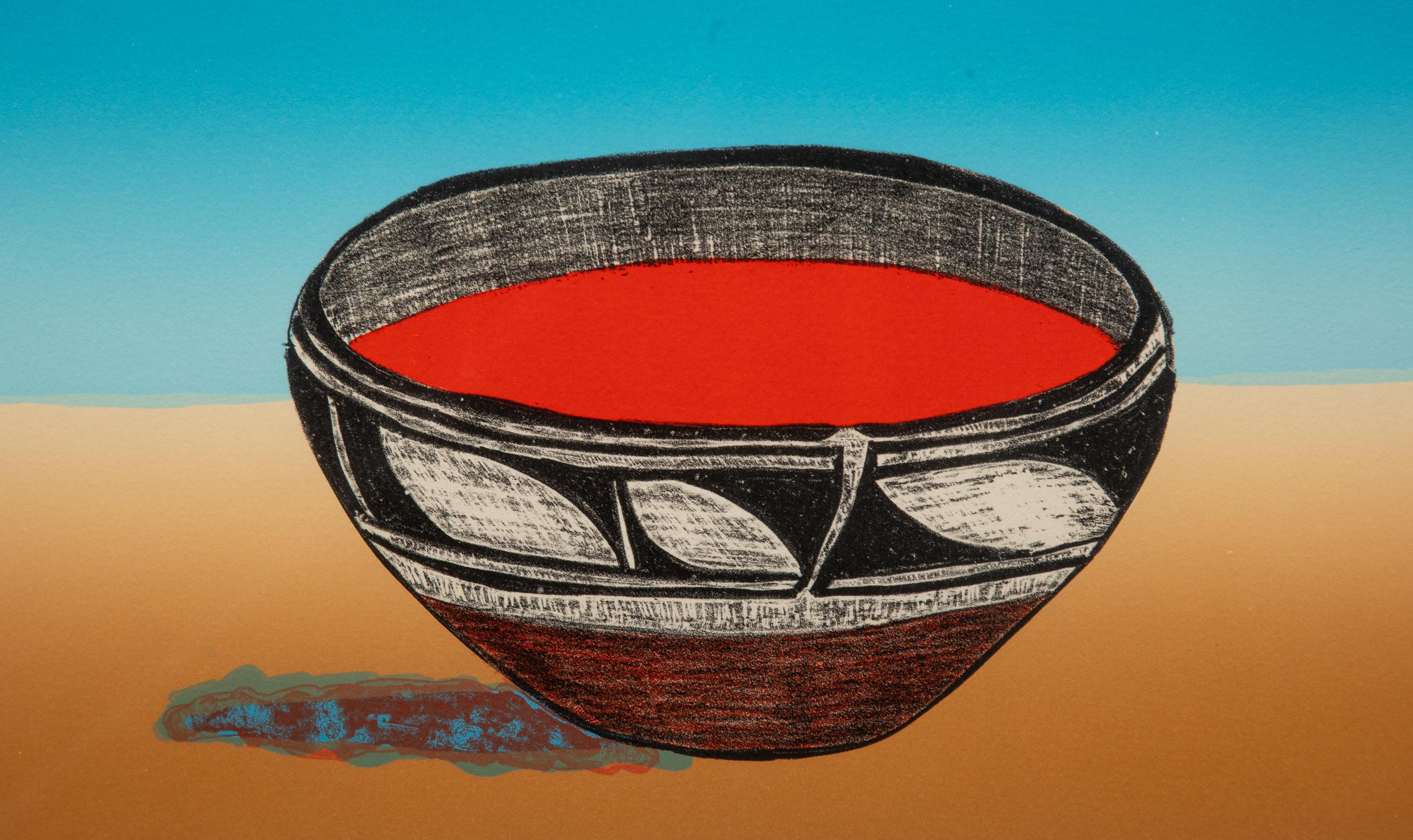Santo Domingo Bowl with Tomato Soup, edition 77/100