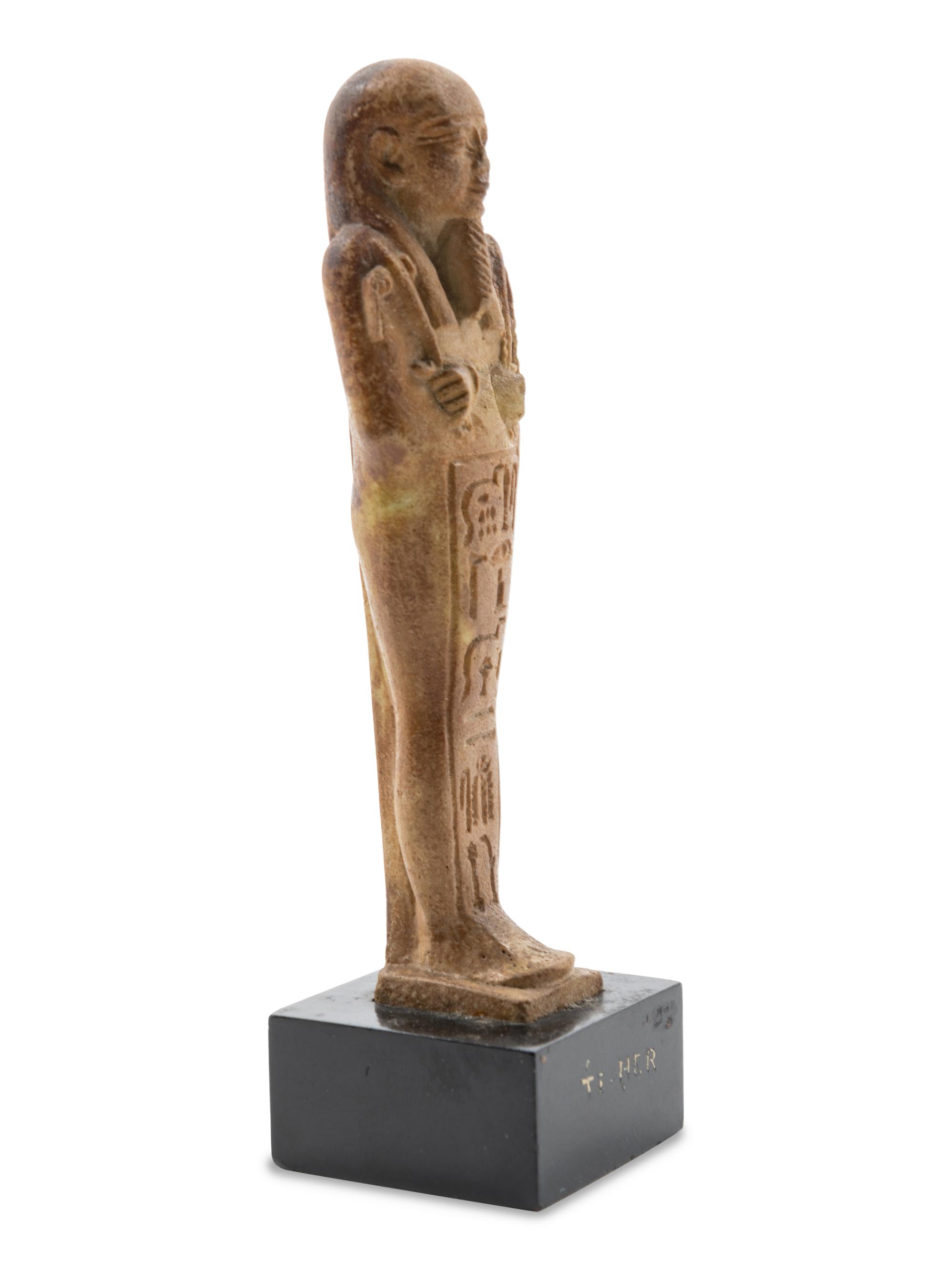 An Egyptian Faience Ushabti