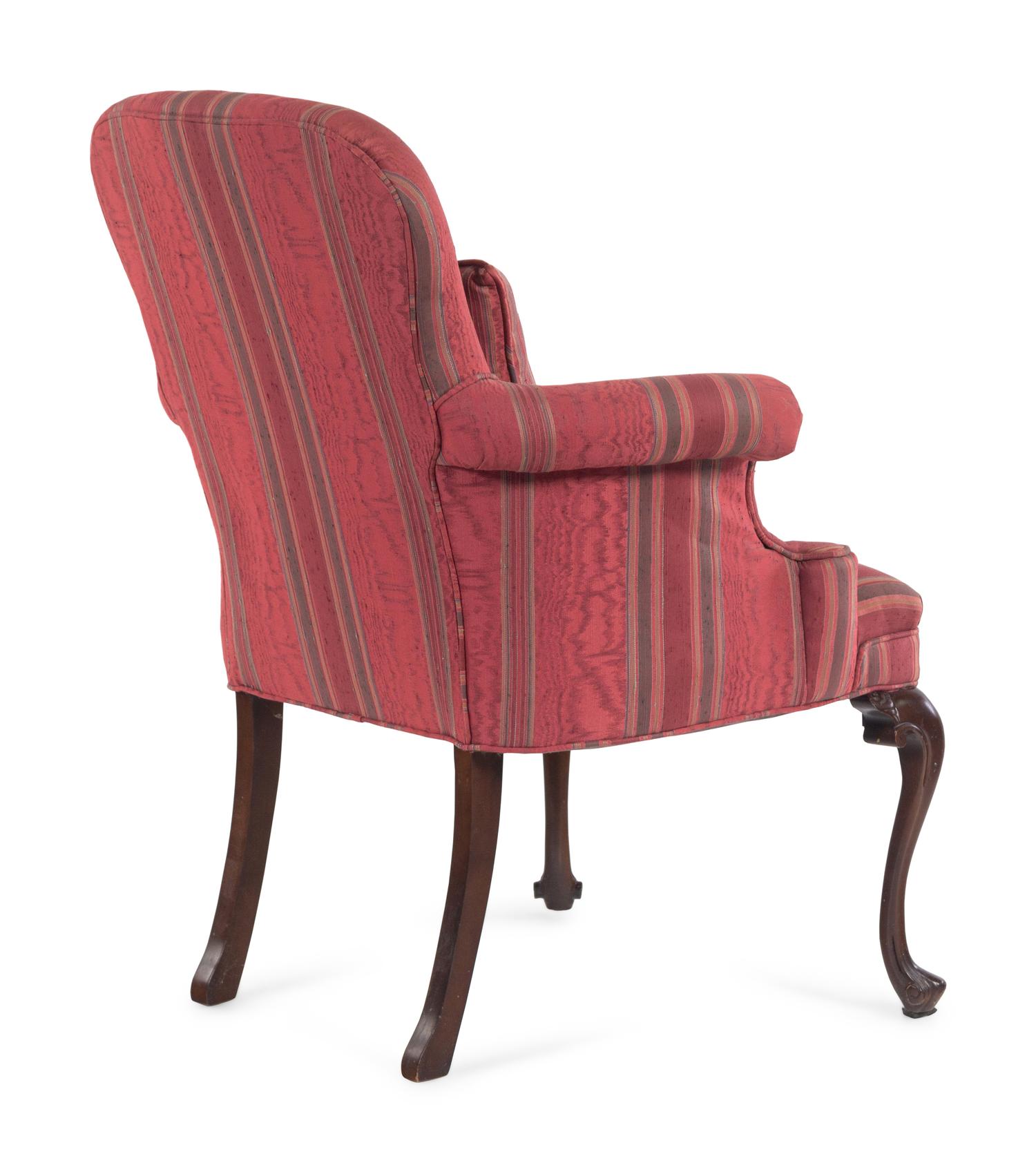 A George III Style Mahogany Armchair