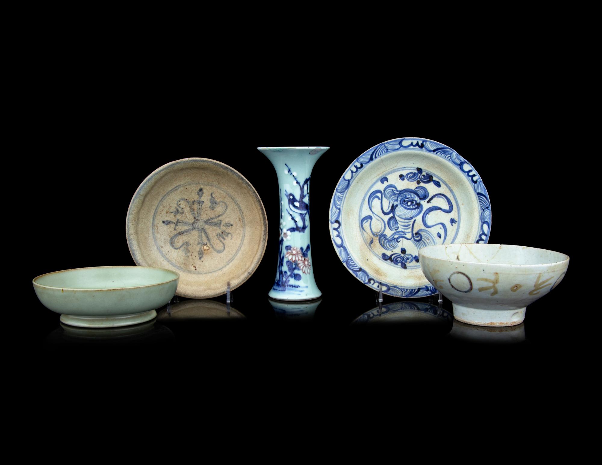 Six Chinese Porcelain Wares