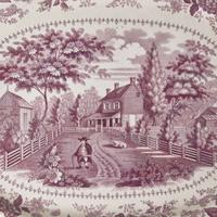 A collection of "Residence of the late Richard Jordan" Staffordshire transfer-printed tablewares first quarter 19th century