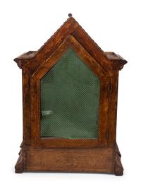 An English Oak Bracket Clock