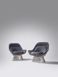 Pair of Lounge Chairs, c. 2015 Knoll, USA