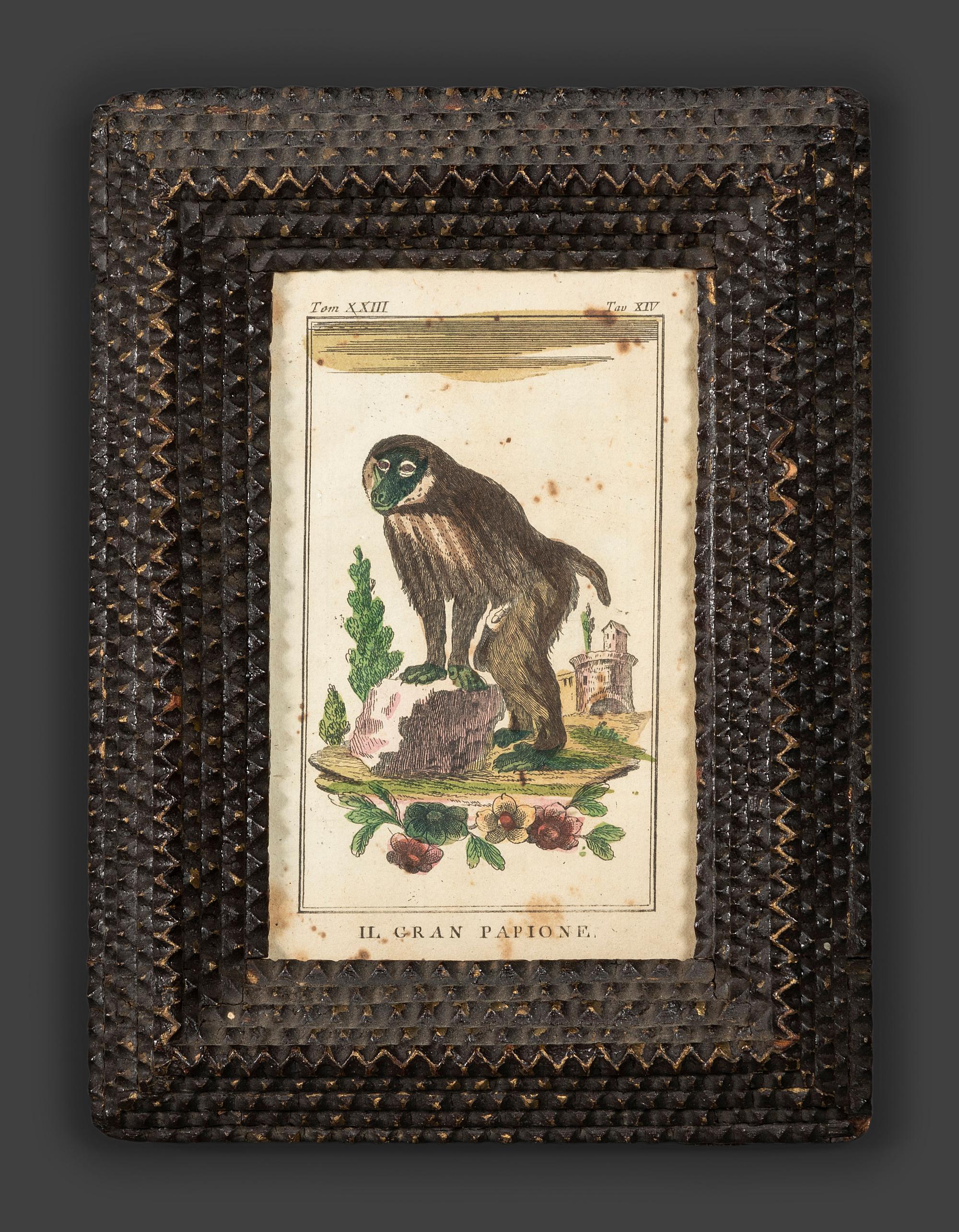 Five Tramp Art Frames