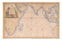 [MAP]. BELLIN, Jacques-Nicolas (1703-1772). Carte Reduite de L'Ocean Oriental ou Mer Des Indies. Paris, 1757.