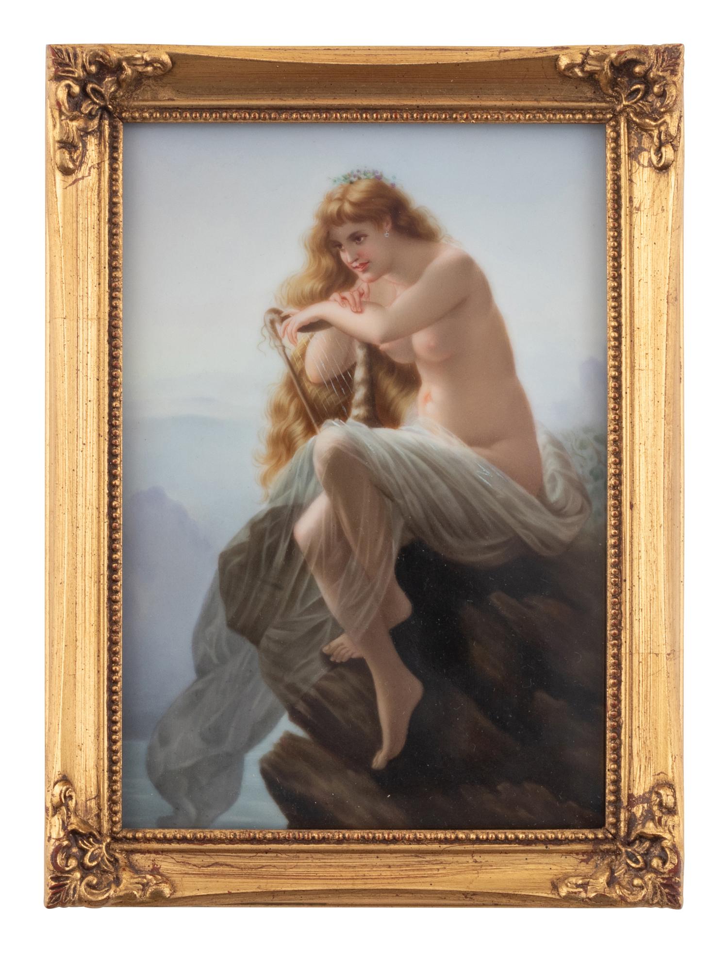 A Pair of Continental Porcelain Plaques