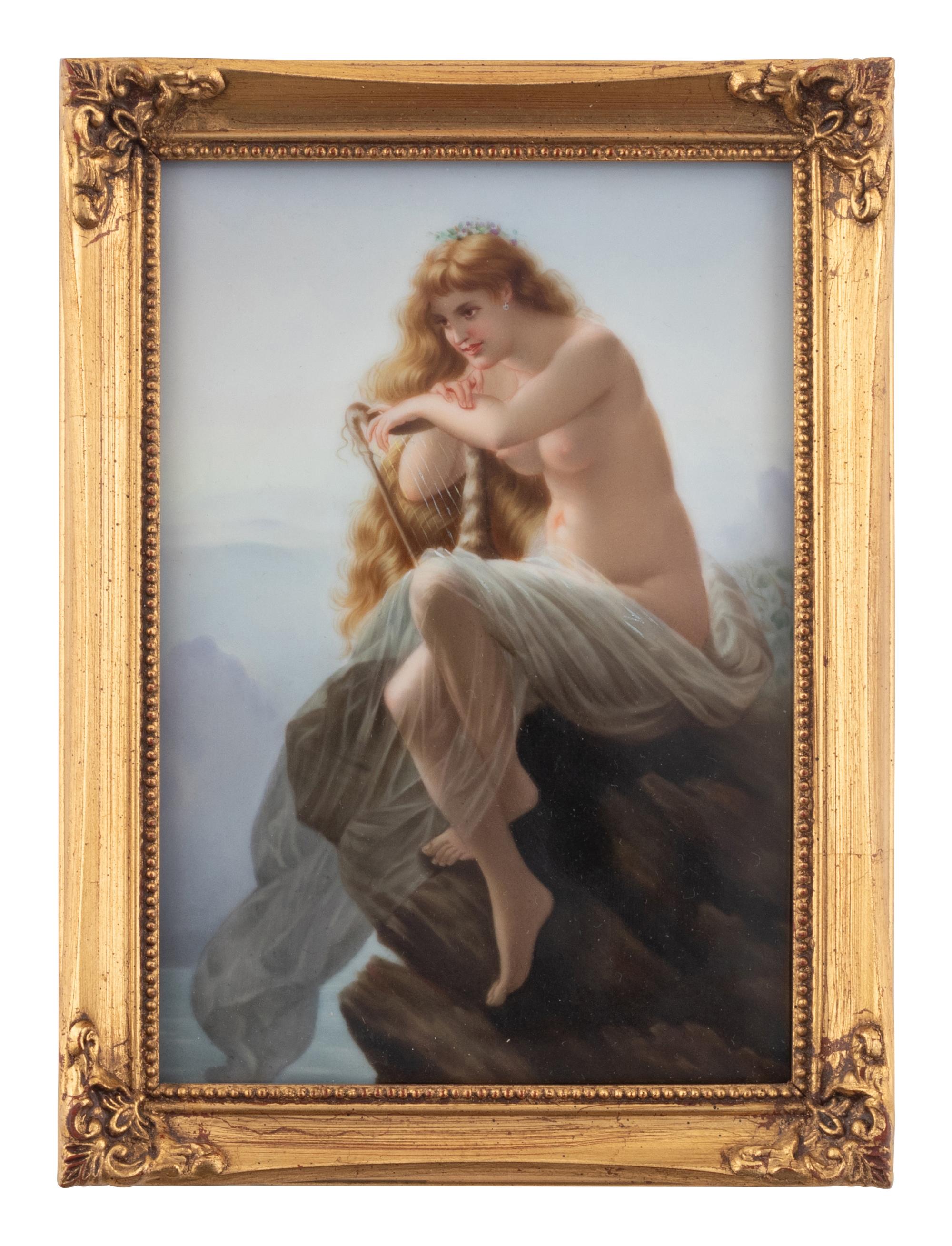 A Pair of Continental Porcelain Plaques