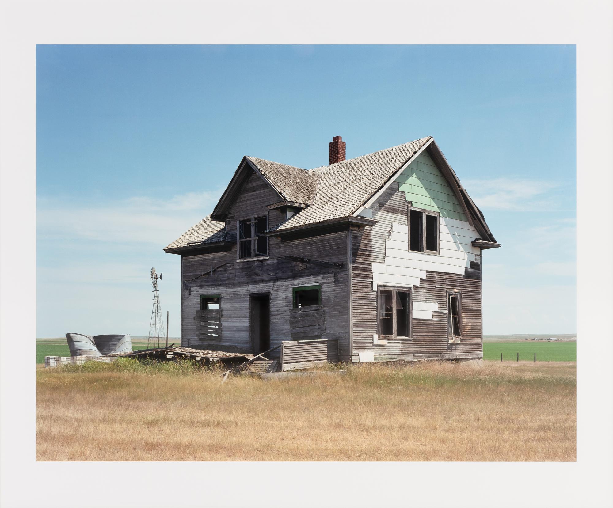 Abandoned Farmhouse, Schaty Farm, Slope County, North Dakota , 2000