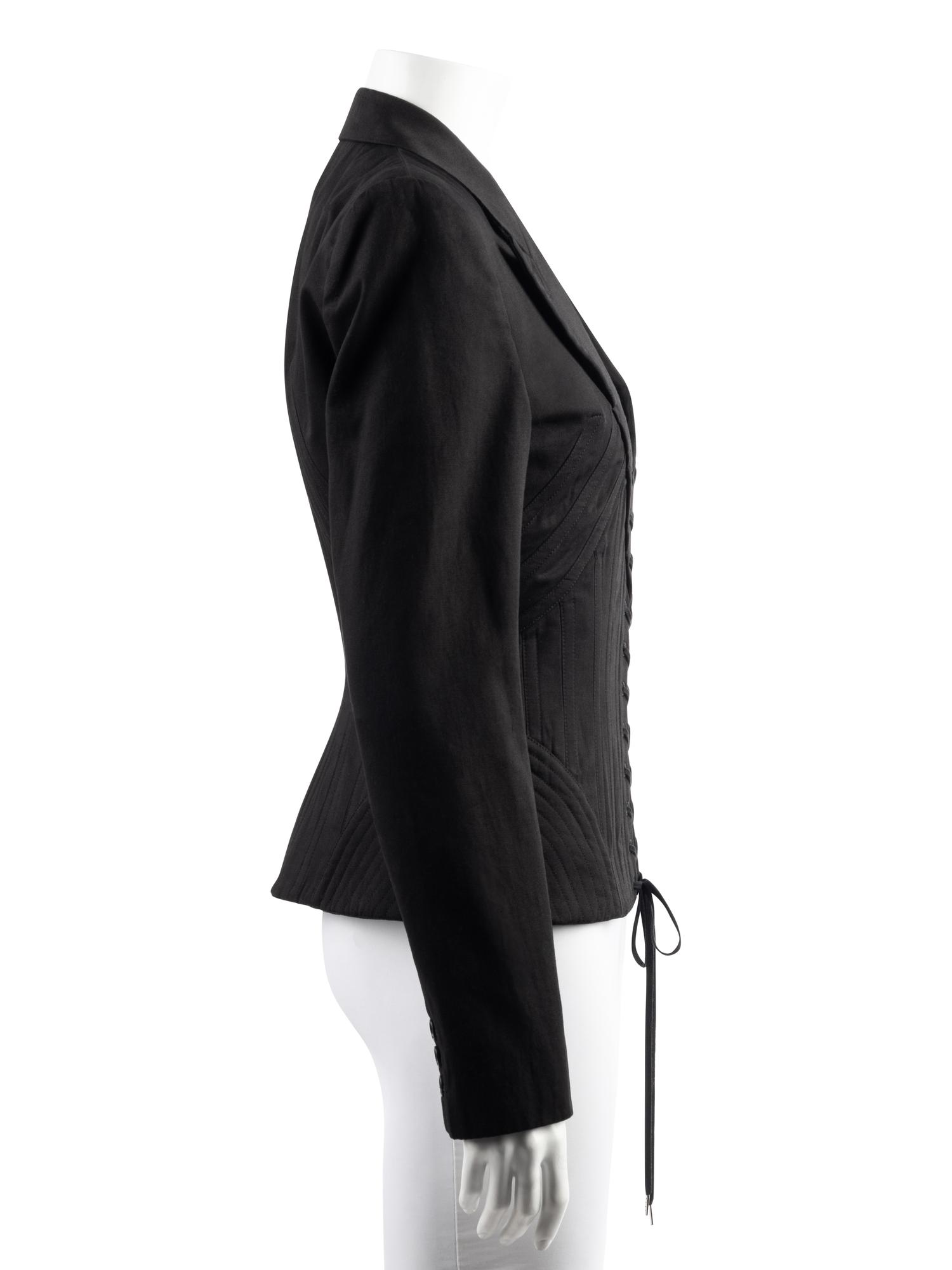 Alexander McQueen Corset Blazer, Spring/Summer 2002