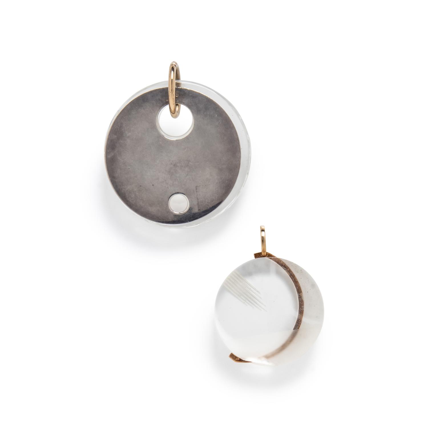 STEUBEN, COLLECTION OF GLASS PENDANTS
