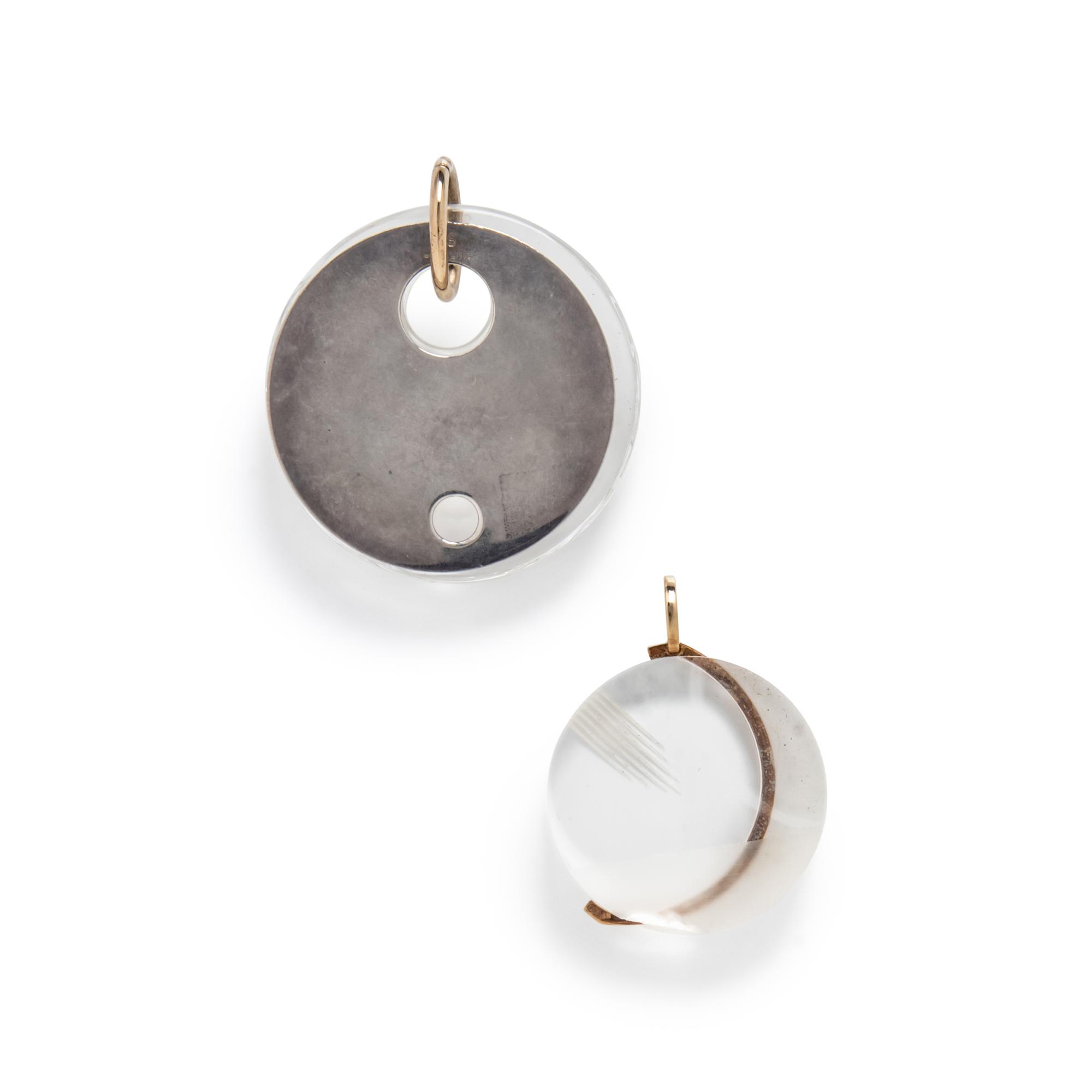 STEUBEN, COLLECTION OF GLASS PENDANTS