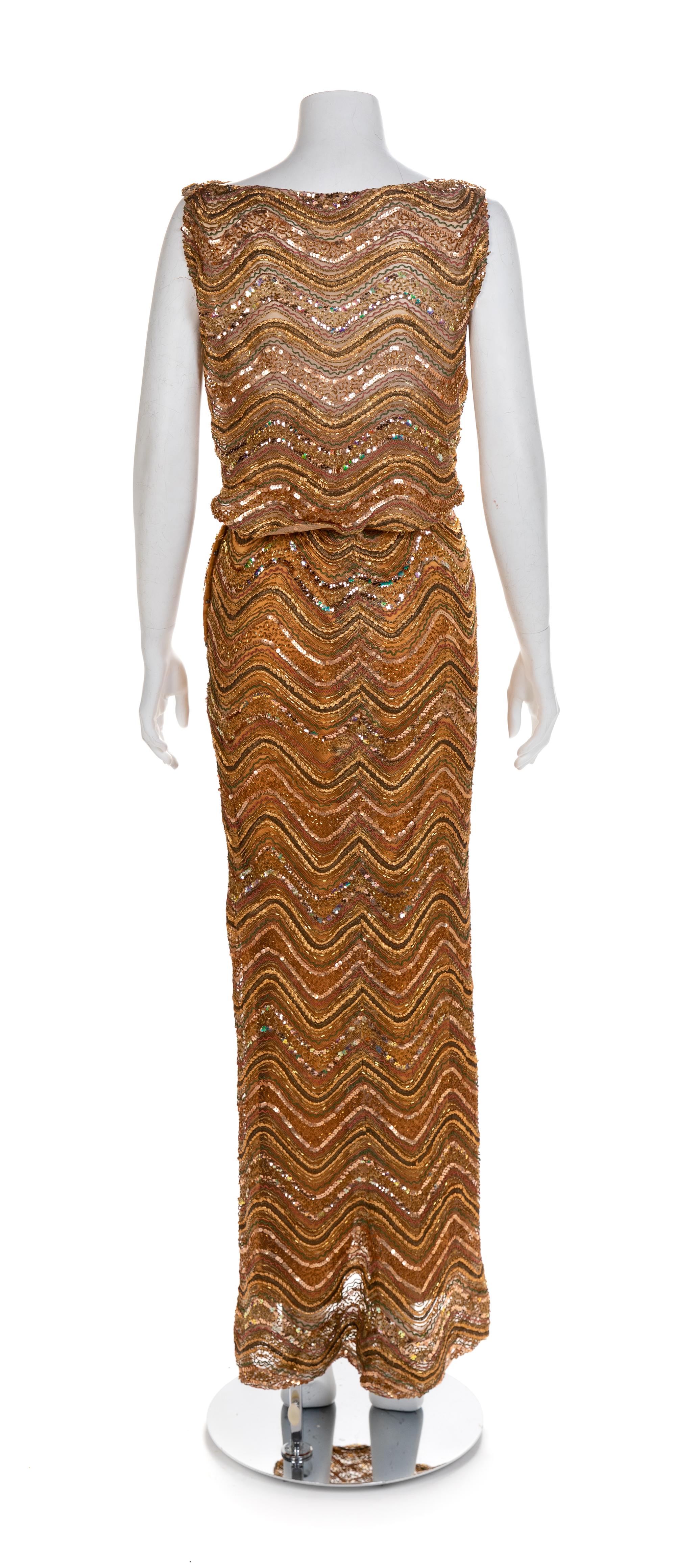 Three Beaded Dresses, 1960-70s