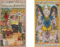Two Persian Miniature Paintings