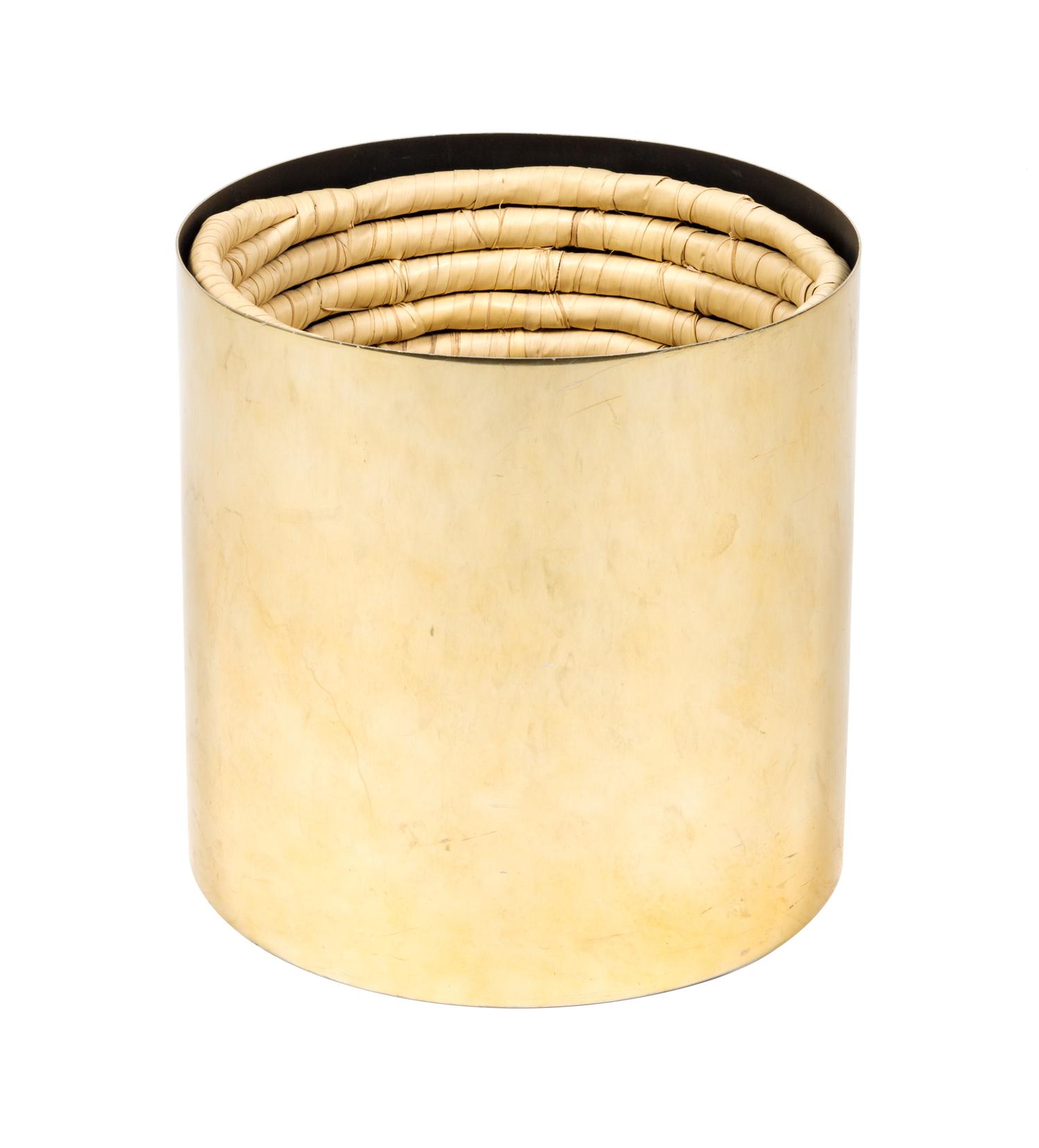 A Drum Table Base, Paul Mayen for Habitat Height 15 3/4 inches.
