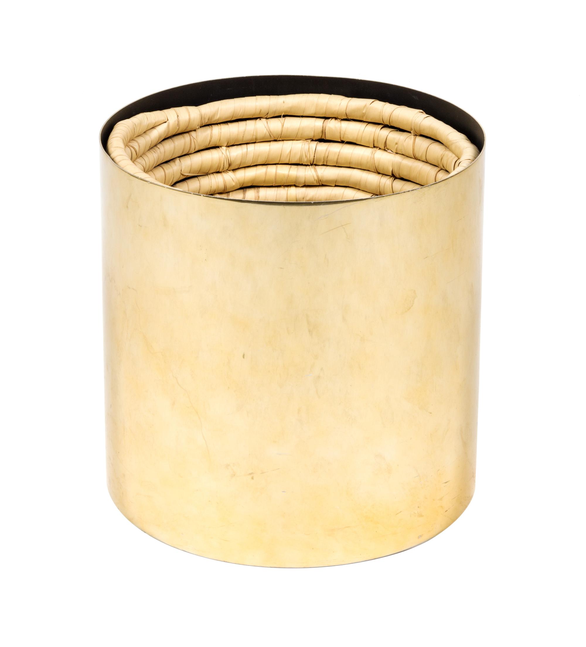 A Drum Table Base, Paul Mayen for Habitat Height 15 3/4 inches.