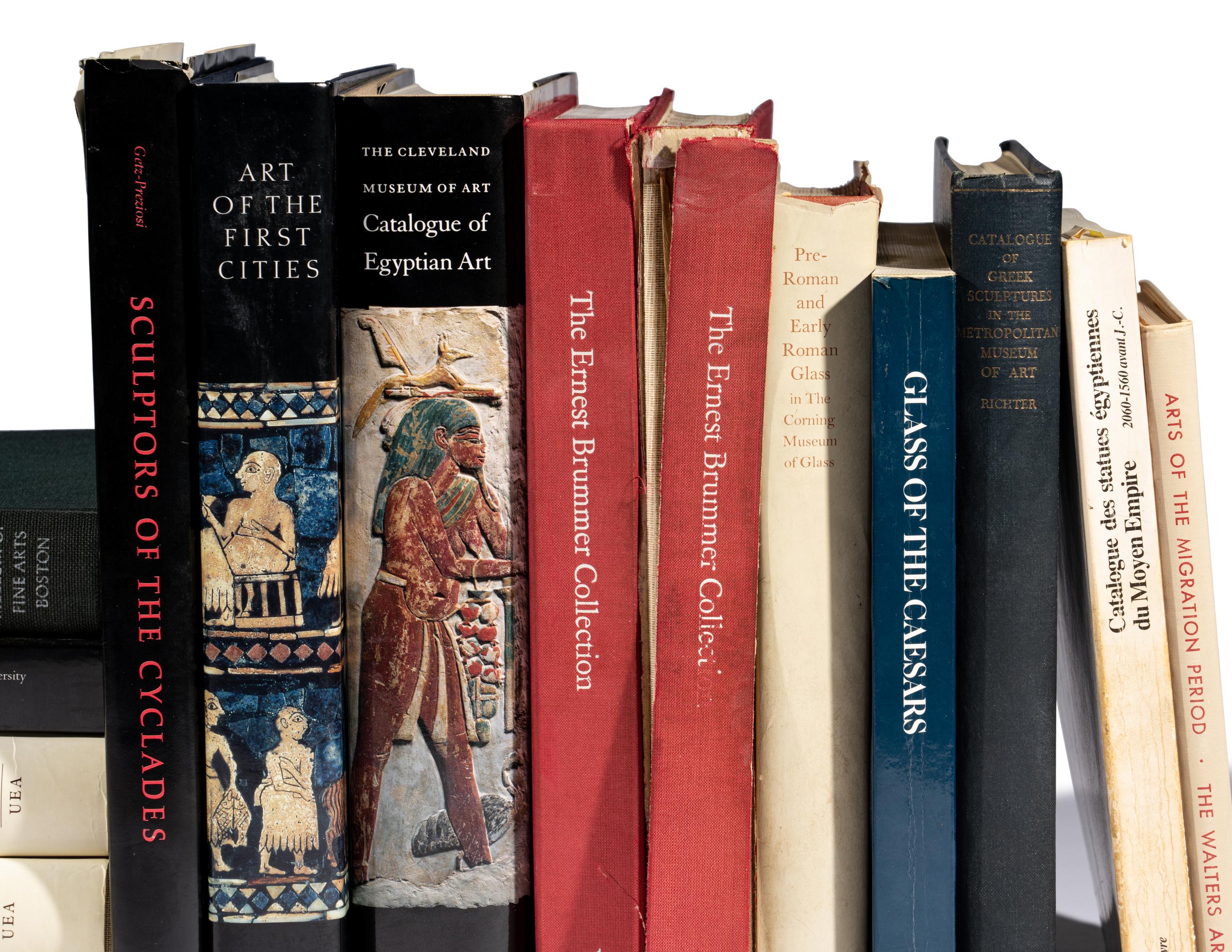 A Collection of 12 Ancient Art Reference Works