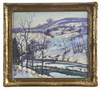 The Delaware River in Winter