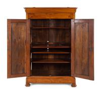 A Louis Philippe Walnut Armoire