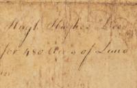 [Washington, George (1732-1799)]. Fairfax, Thomas, Lord (1693-1781). Manuscript document signed ("Fairfax"), 4 May 1754.