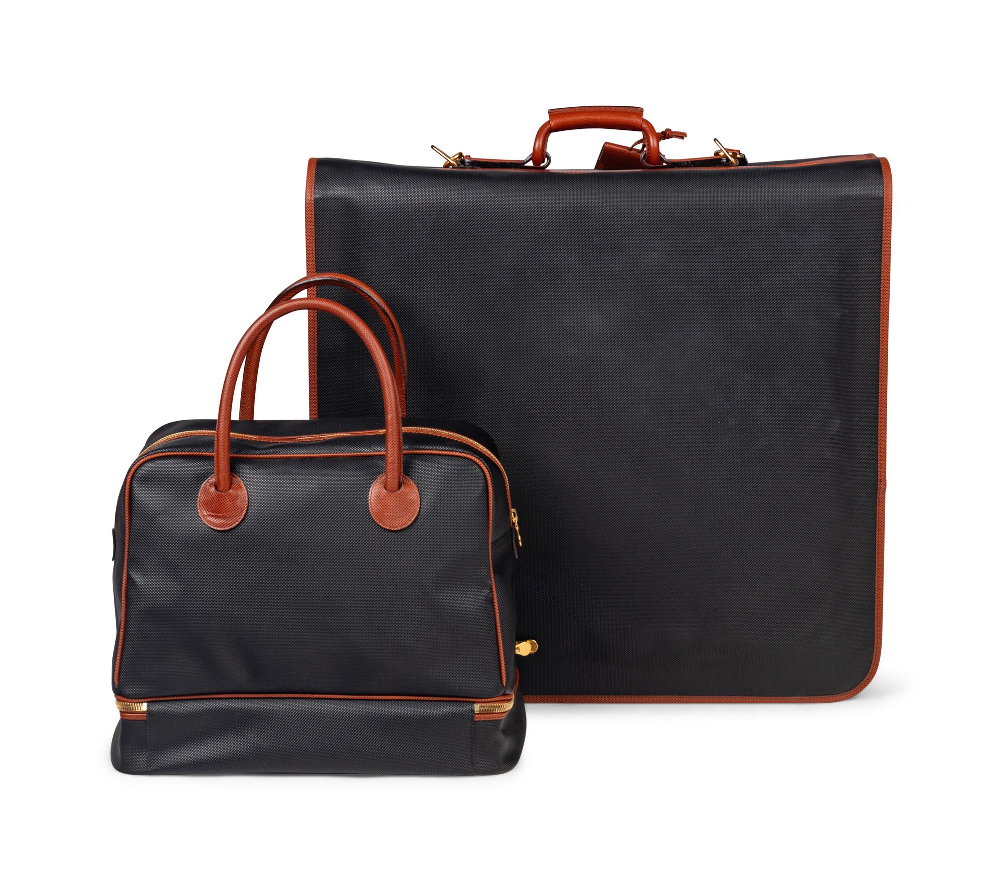 Bottega Veneta Marco Polo Travel Bag and Garment Bag