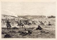 (CIVIL WAR) FORBES, EDWIN. Life Studies of the Great Army. New York, 1876. 20 (of 40) copper plate etchings.