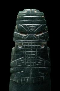 A Nicoya Jade Axe-God Celt