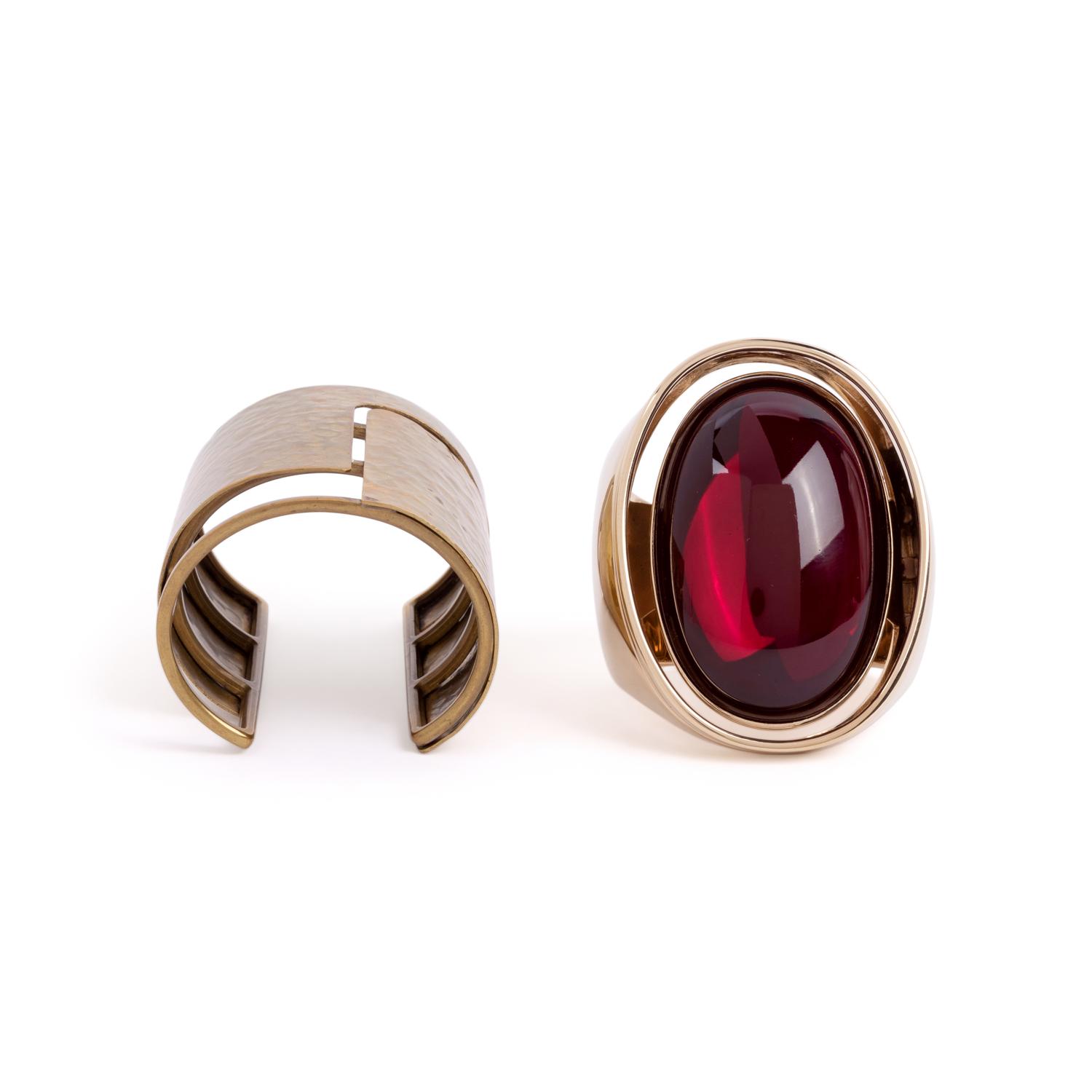 Two Bracelets: One Dior, One Lanvin