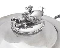 An Impressive Sterling Silver Presentation Tureen and Undertray Made for Admiral Francis H. Gregory (1789-1866)