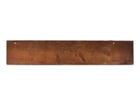 A Mounted Half Hull Model