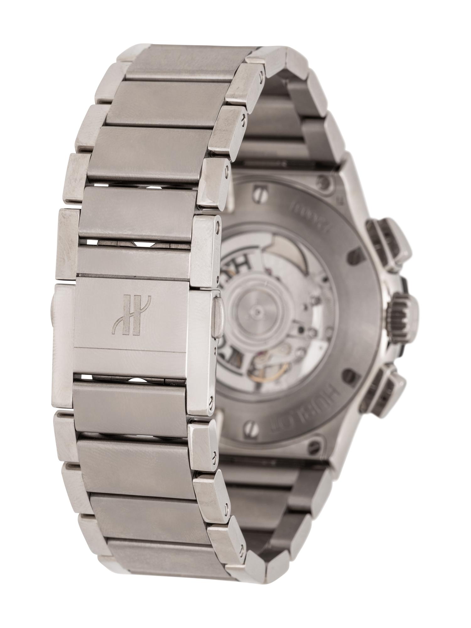 HUBLOT, REF. 540.NX.1170.NX. TITANIUM 'CLASSIC FUSION' CHRONOGRAPH DATE WATCH
