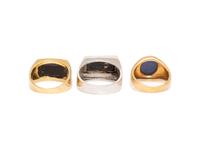 COLLECTION OF GOLD RINGS