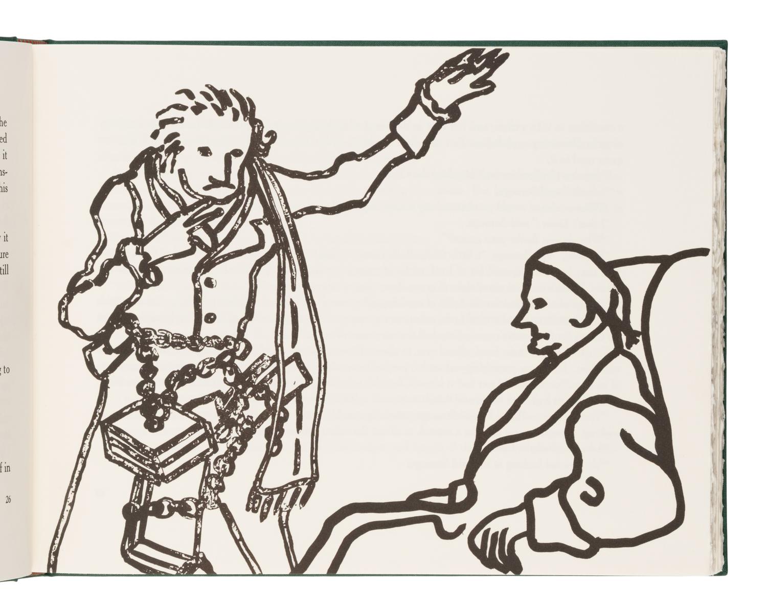 [Fine Press - Arion Press]. Applebroog, Ida, illustrator. -- Dickens, Charles. A Christmas Carol in Prose, Being a Ghost Story of Christmas. San Francisco: The Arion Press, 1993.