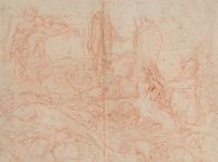 Nereus and Attendants (a double-sided work)