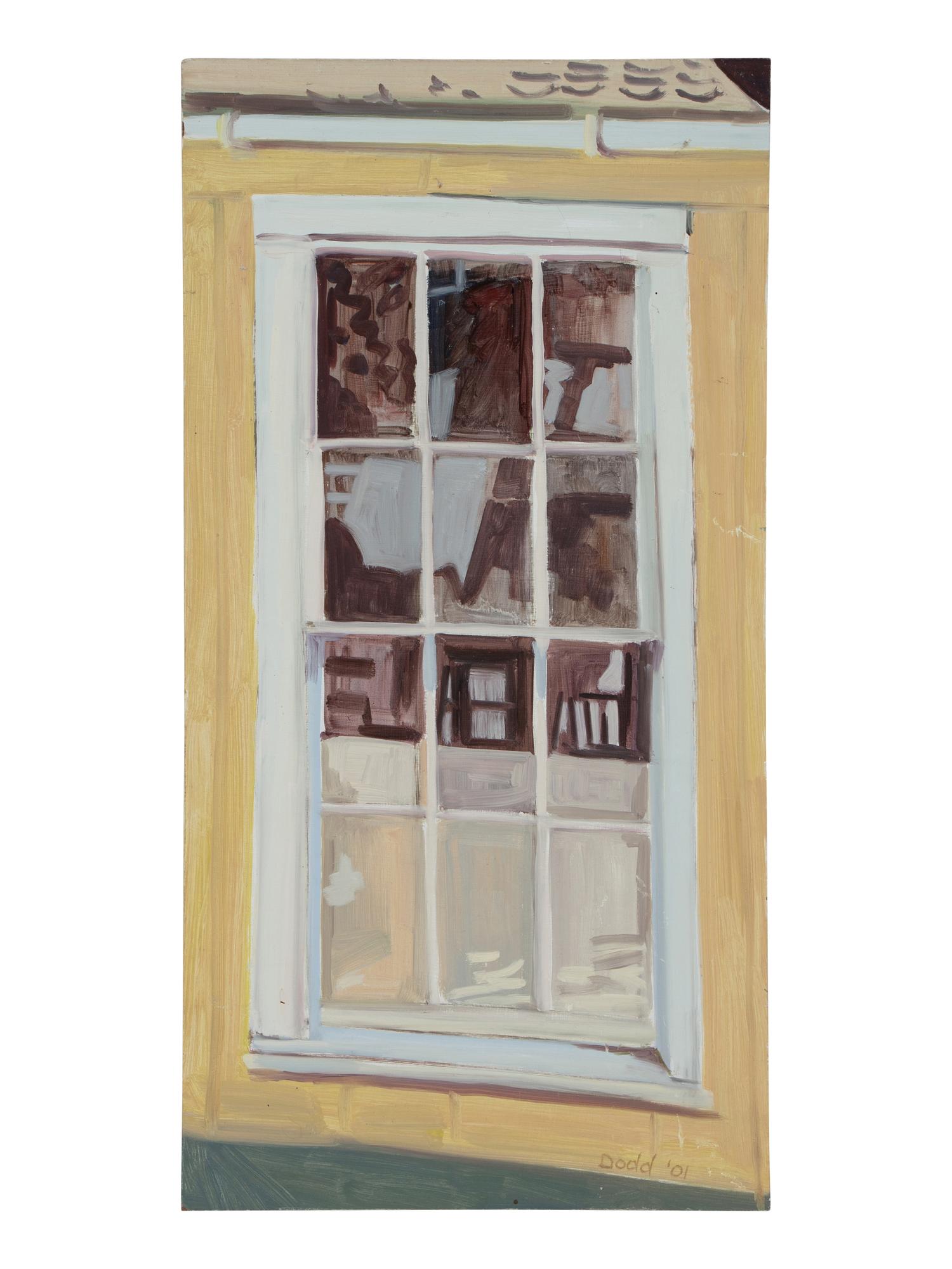 Window Reflections, Yellow House