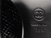 Unworn Chanel Black Leather Boots, 2013