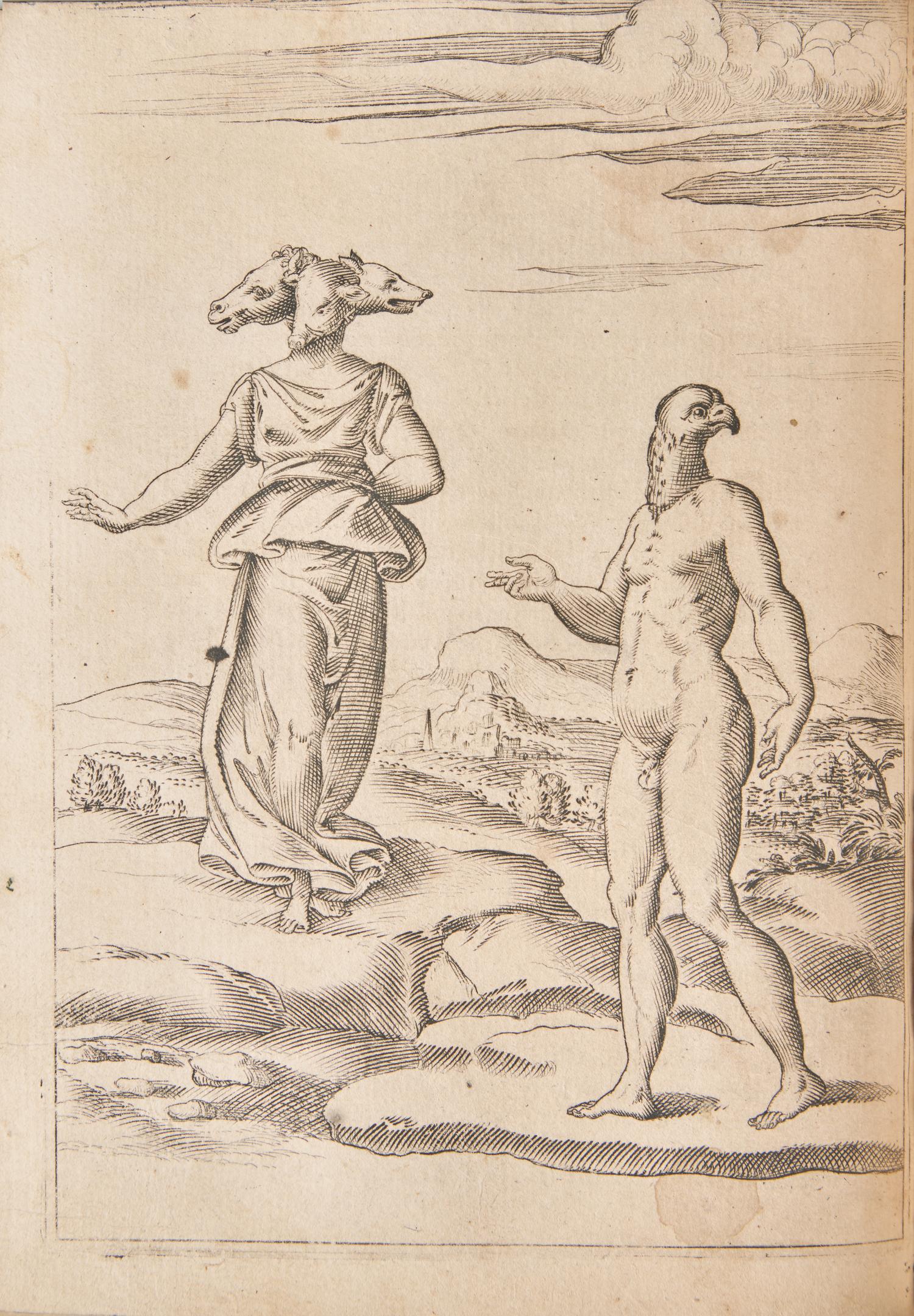 [Early Printing] Cartari, Vincenzo. Le imagini de I Dei de Gli Antichi...
