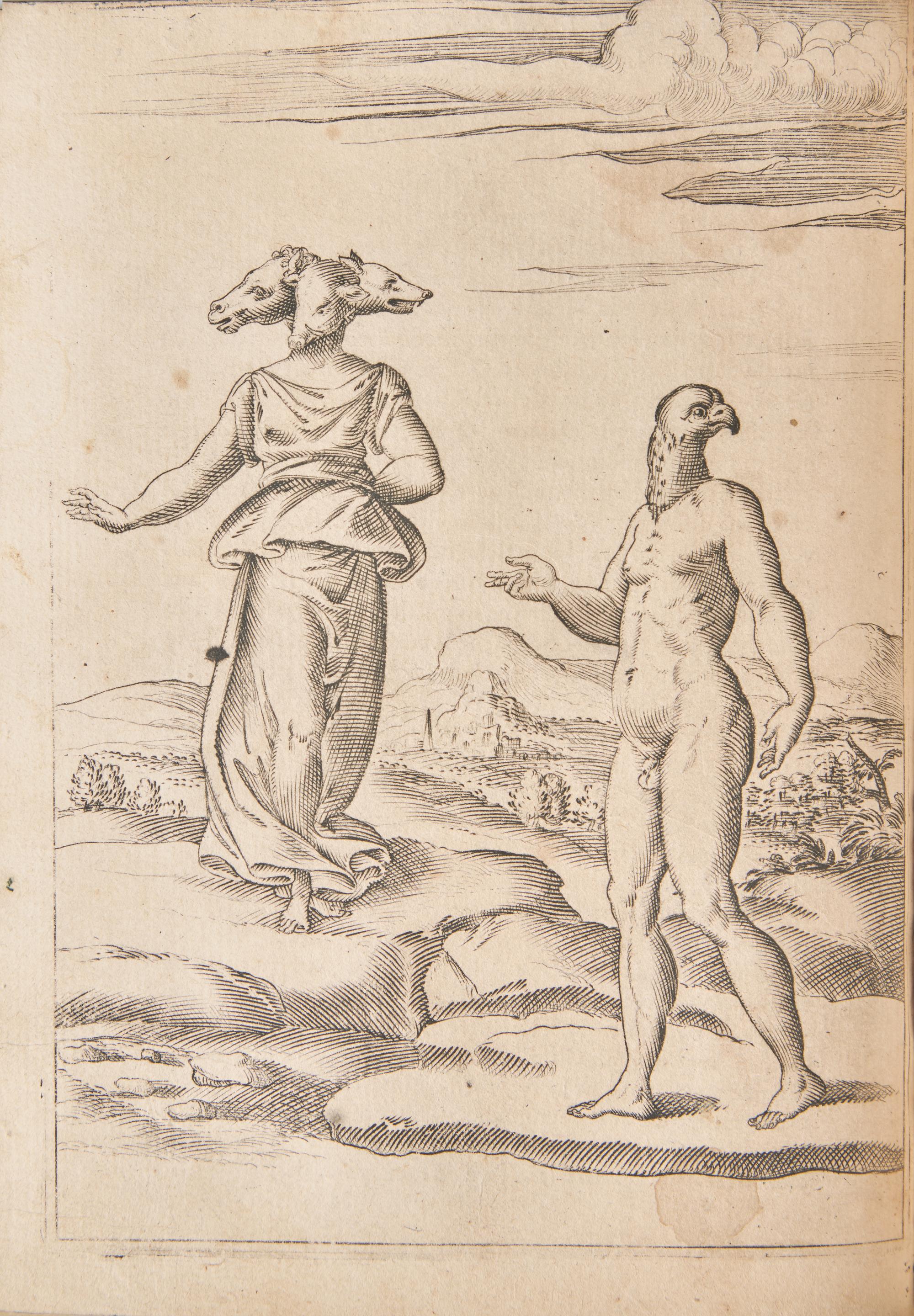 [Early Printing] Cartari, Vincenzo. Le imagini de I Dei de Gli Antichi...