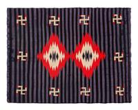Navajo Moki-Style Germantown Weaving