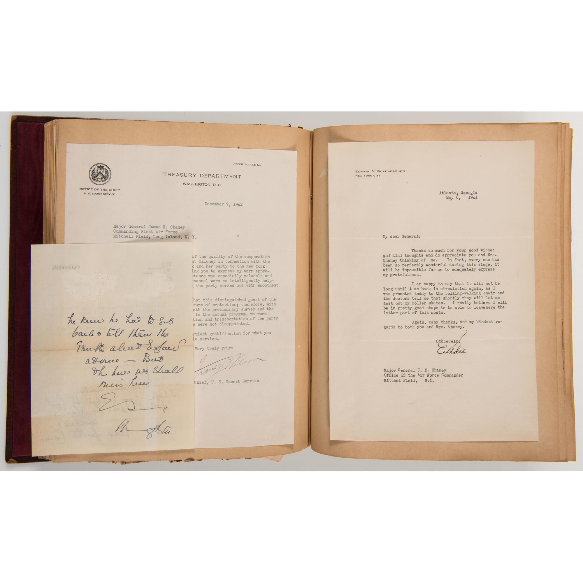 Major General James E. Chaney Archive, Incl. Letters from Iwo Jima