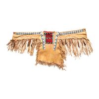 Apsáalooke Child's Beaded Hide Shirt