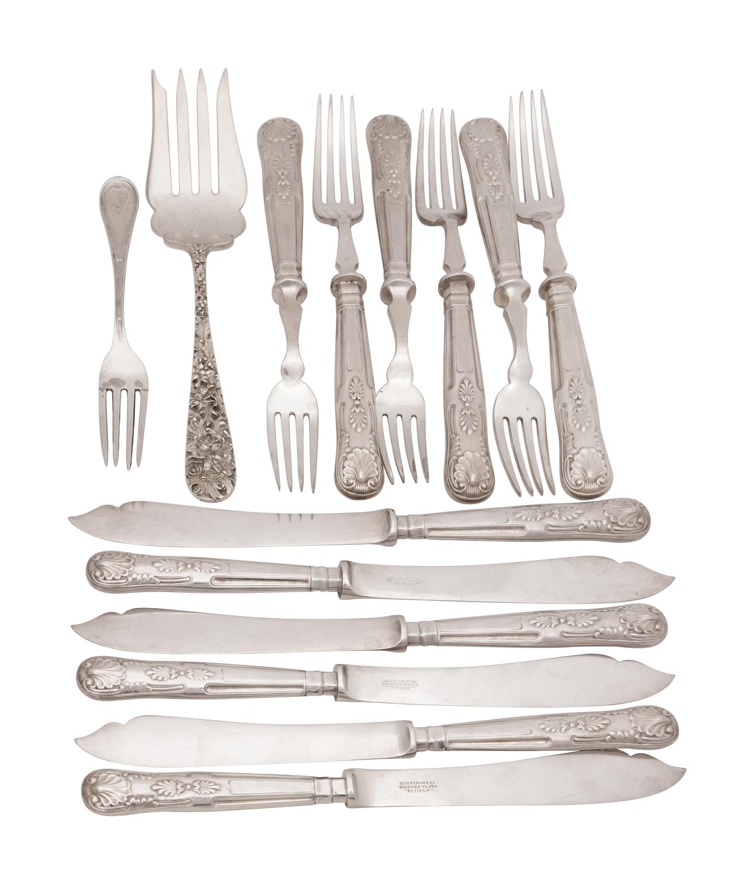 Twenty One Pieces of Miscellaneous Silver