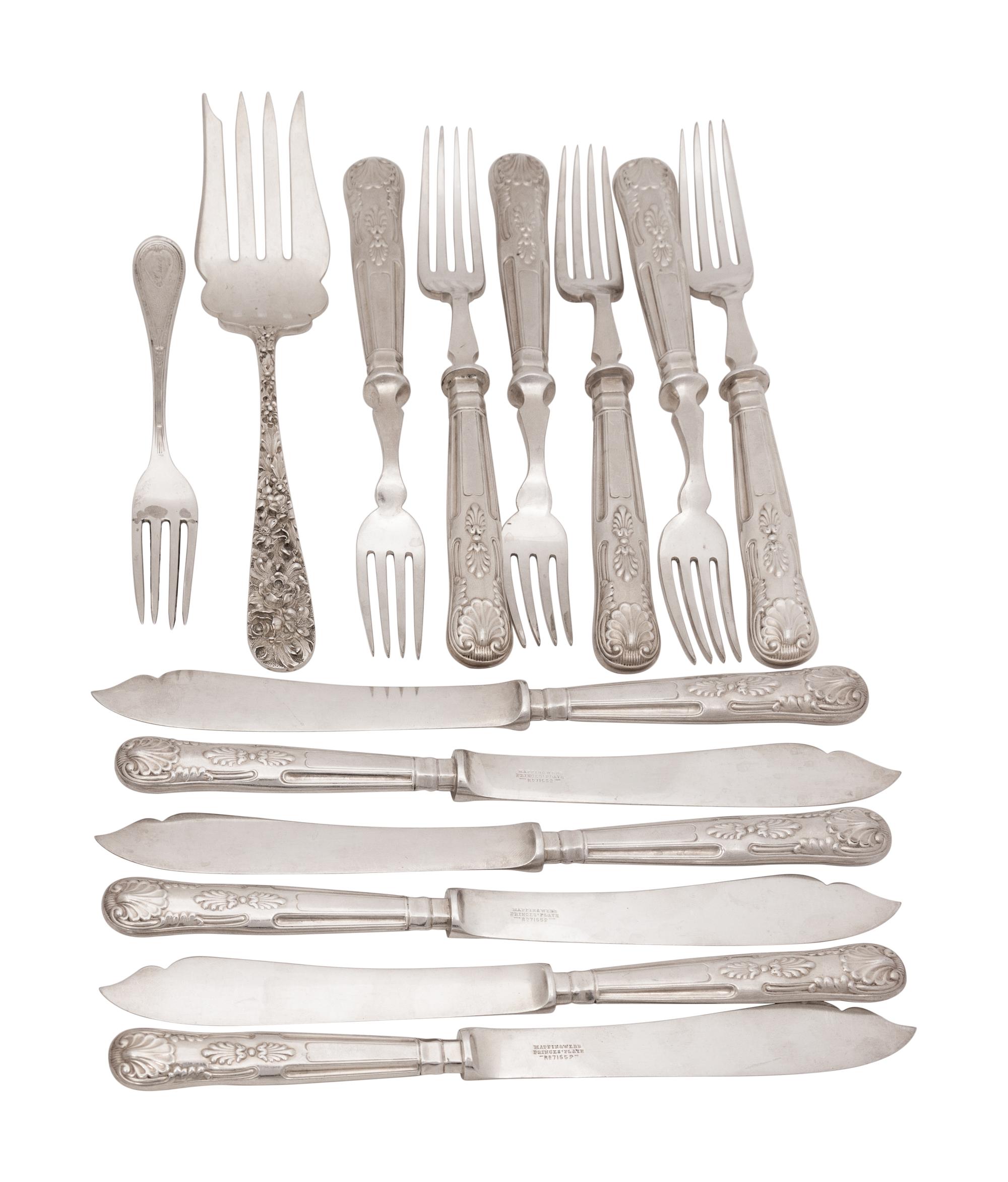 Twenty One Pieces of Miscellaneous Silver