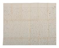 [CIVIL WAR]. Sergeant Francis M.G. Melton, Company B, 130th Indiana Volunteer Infantry Regiment. Autographed letter referencing a corps badge. Charlotte, NC, 21 August 1865.