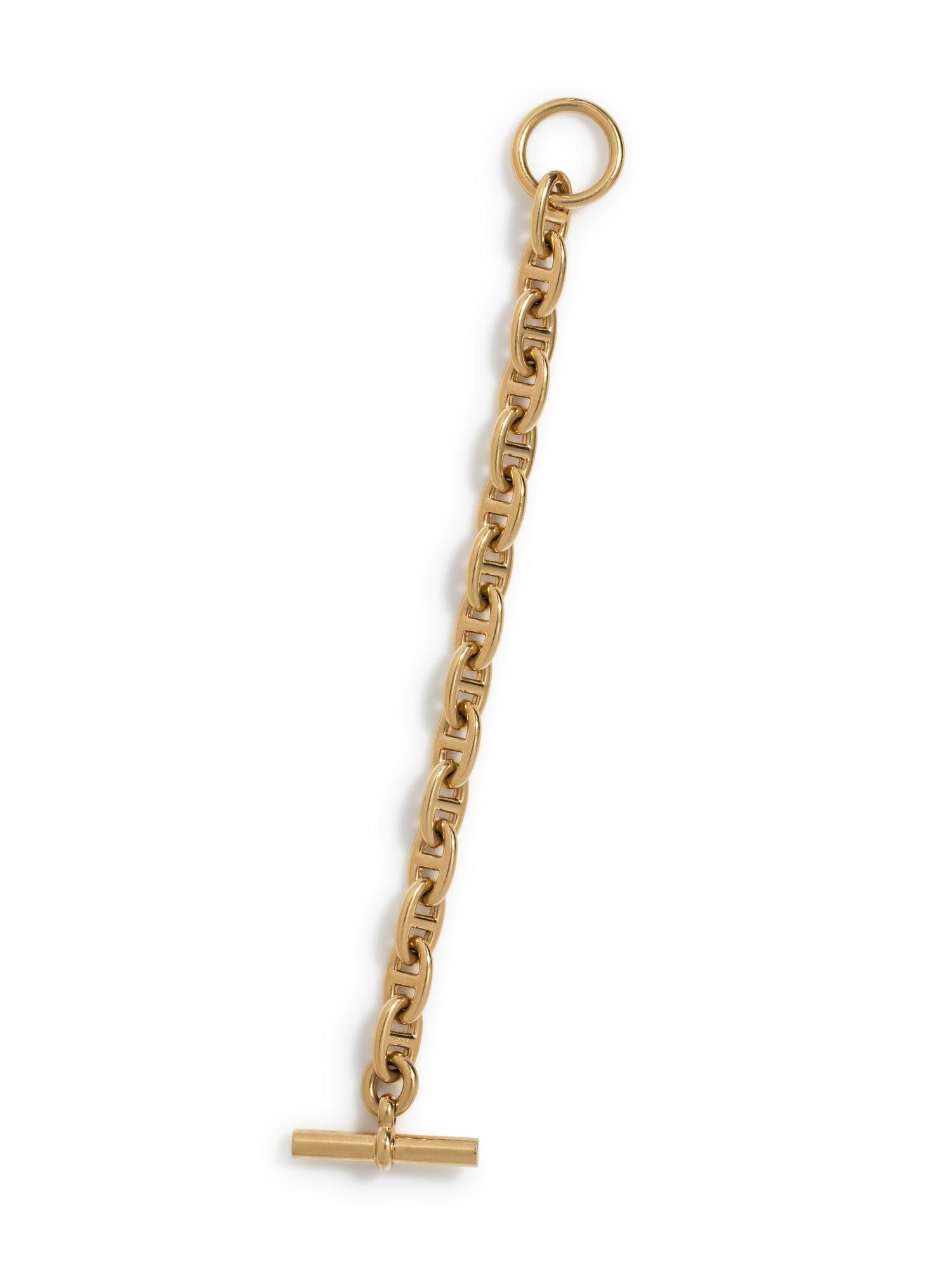 HERMÈS, YELLOW GOLD 'CHAÎNE D'ANCRE' BRACELET