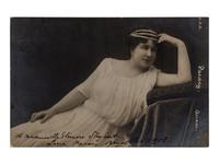 [20TH-CENTURY OPERA SINGERS]. A group of 6 photographs or photographic postcards of opera singers from the 1900s, most signed, comprising images of: