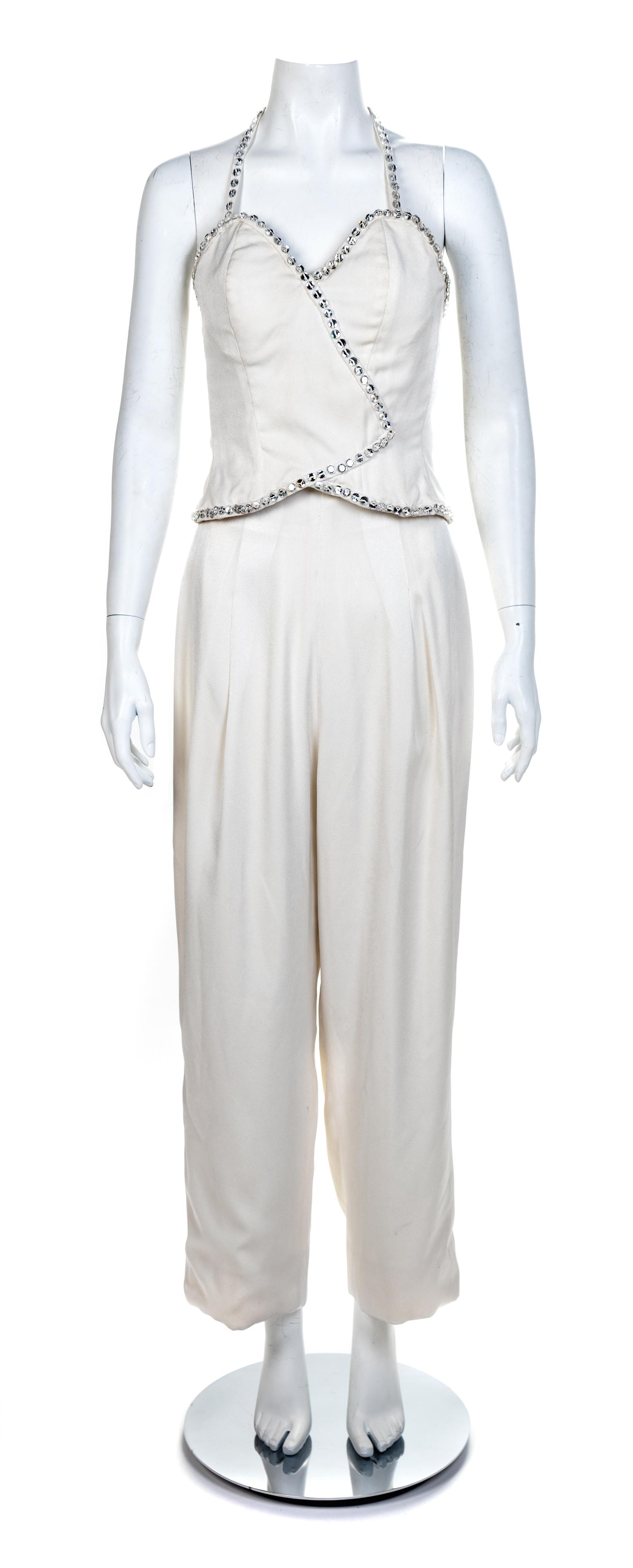 Two Bustier Pant Ensembles, 1990-2000s