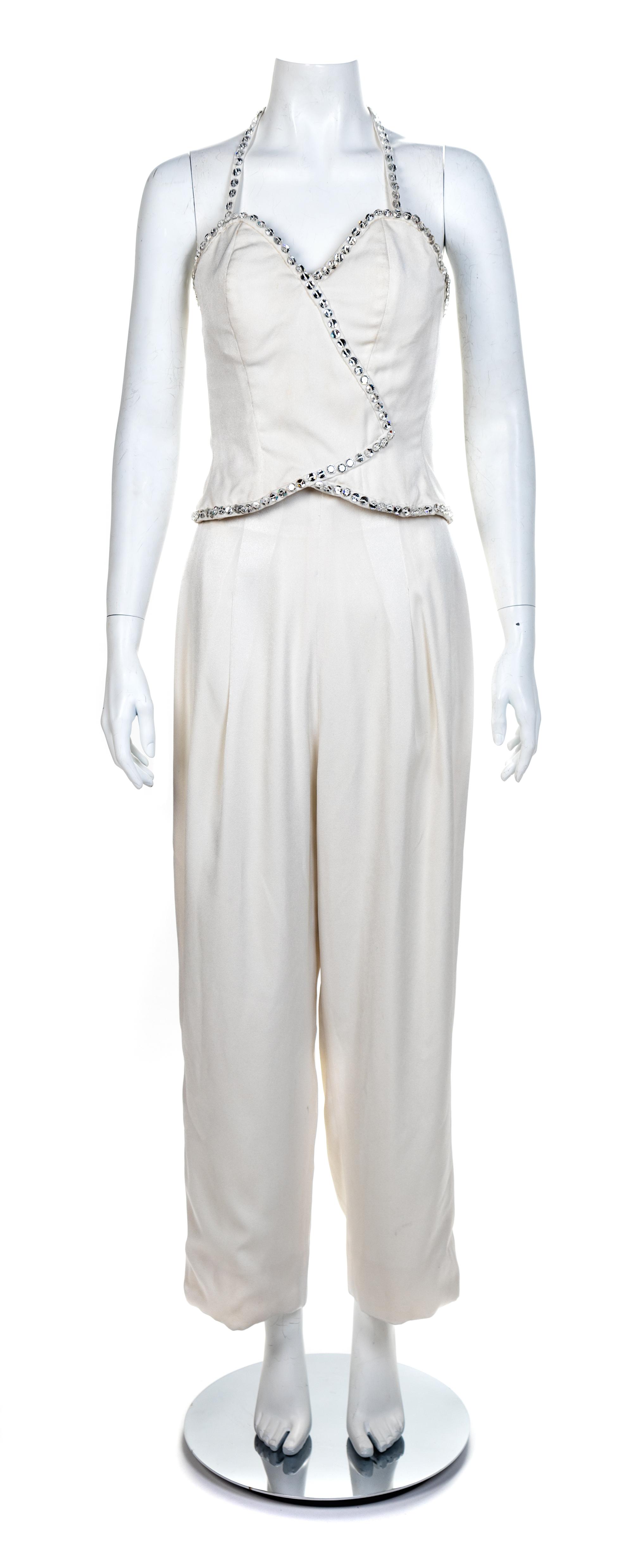 Two Bustier Pant Ensembles, 1990-2000s