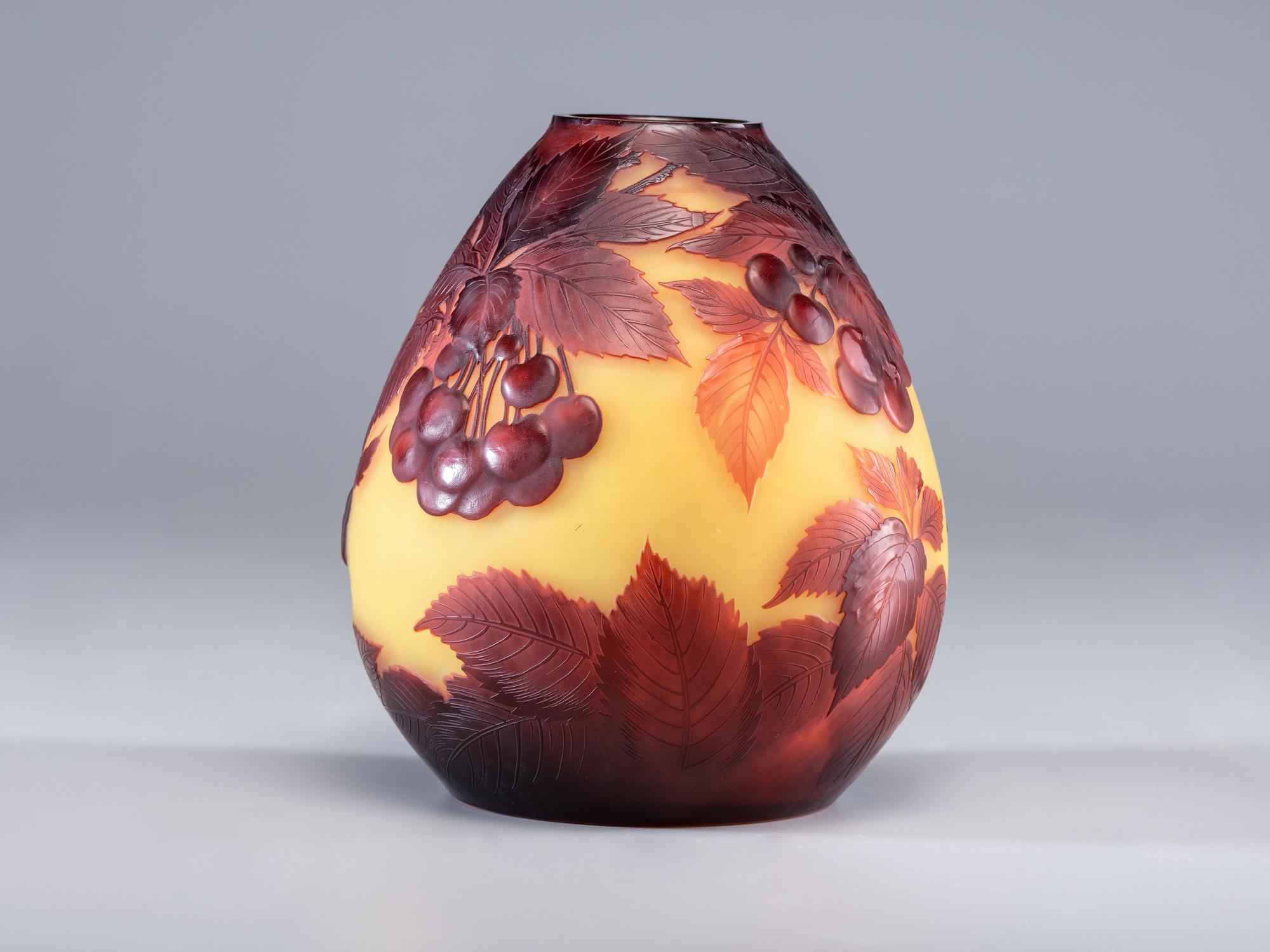 Cherries Vase