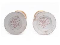 A Pair of Worcester (Barr, Flight and Barr) Porcelain Spill Vases