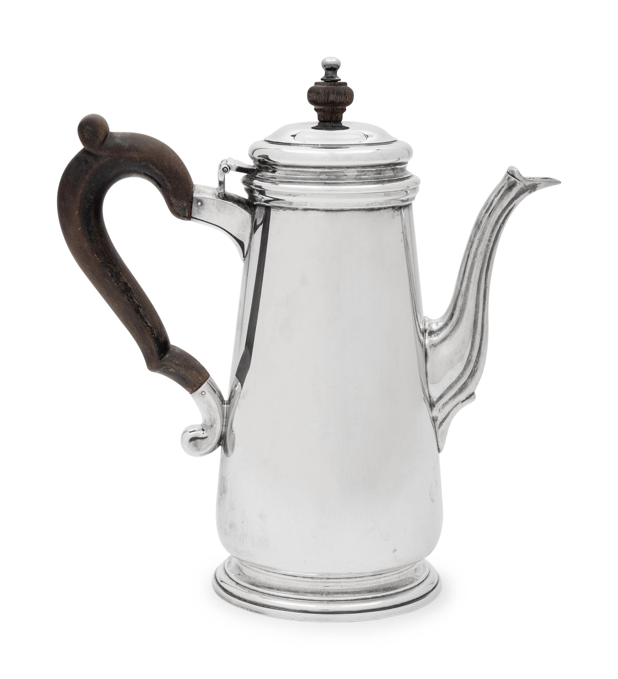 A Tiffany and Co. Silver Coffee Pot